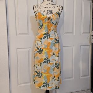 Sienna Sky Floral Dress Small